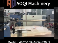 دستگاه چاپ تجاری ماشین تاشو کاغذی با فیدر