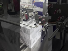 عرض 480mm دستگاه تاشو برگه های کاغذی با دستگاه برچسب گذاری