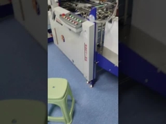 AOQI 480T ماشین تاشو برگه های صنعتی با برچسب