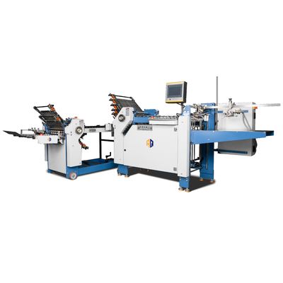 PLC اتوماتیک کراس فولد کاغذ فولدنگ ماشین چرخ دنده رانندگی 200m / min تجهیزات صنعتی